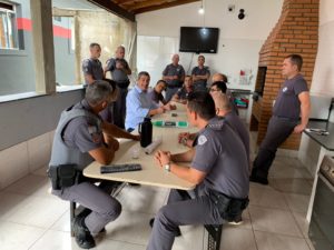 Café com os PM's de Peruíbe